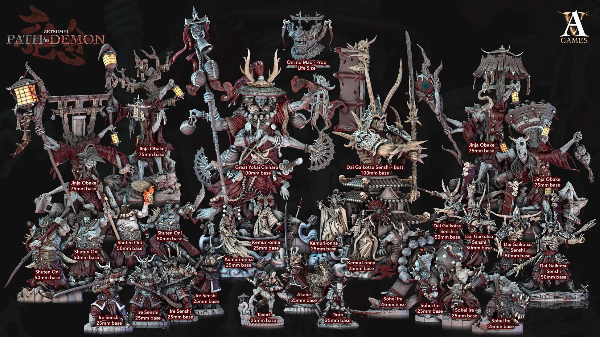 a bunch of different types of warhammers